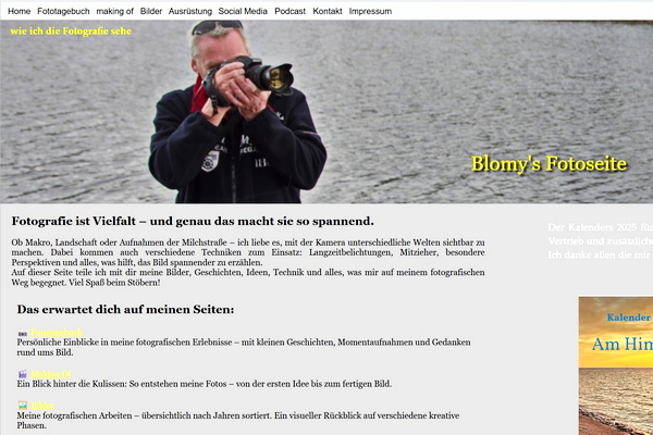 Blomy's Fotoseite